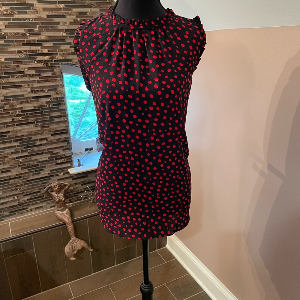 LOFT Polka Dot Blouse